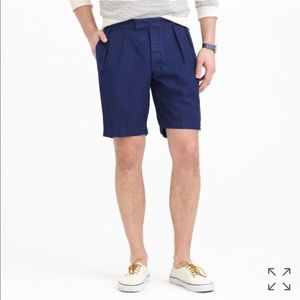 J.Crew Wallace & Barnes Double-Pleated Short
